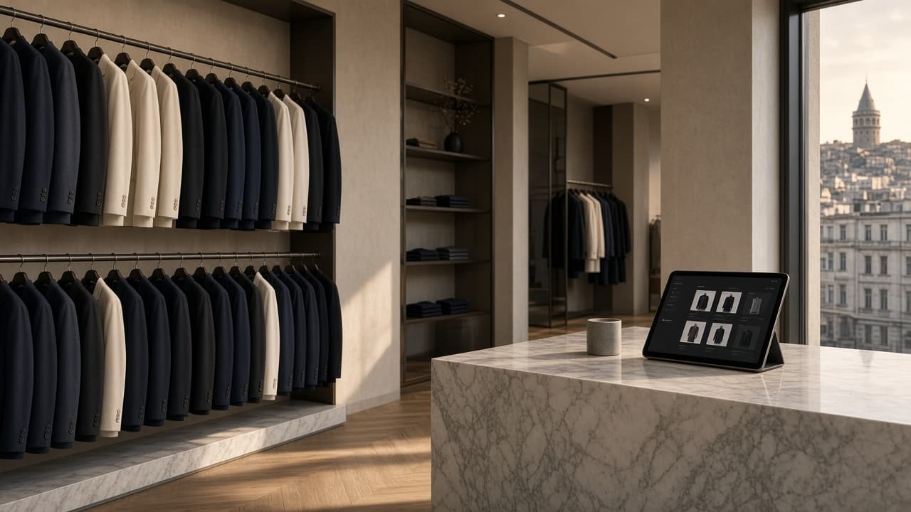 E-Dhop vitriniyle yayınlanan bir butik mağaza